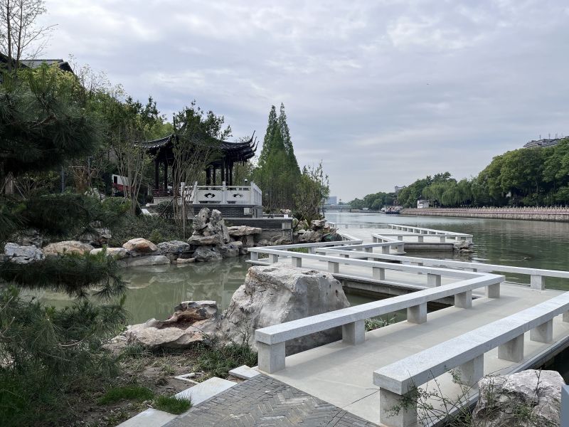 古運河城區(qū)段綜合整治示范段（揚州閘-解放橋）整治工程